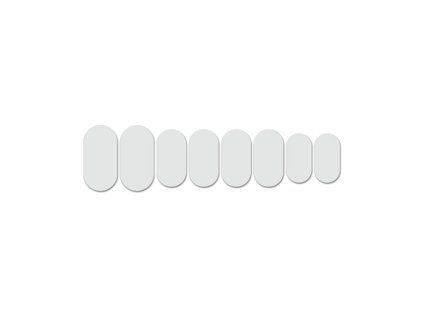 LIZARD SKINS ochrana rámu Patch Kit Gloss Clear