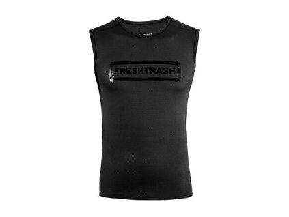 FT MEN'S CONVERT JERSEY NO SLEEVE TRUE BLACK