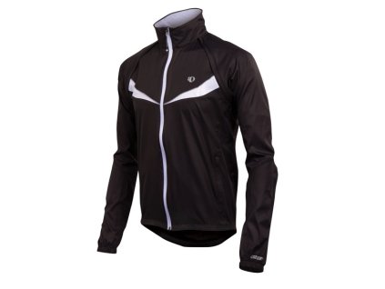 bunda P.I.Elite Barrier Convertible black/white - M celočerná s bílým