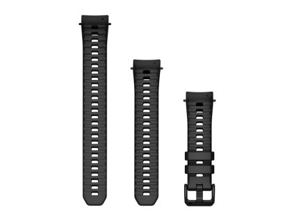 Garmin 20mm Řemínky k hodinkám (Instinct E – 40 mm), Black, silikon