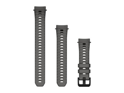 Garmin 20mm Řemínky k hodinkám (Instinct E – 40 mm), Charcoal, silikon