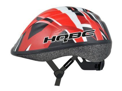 přilba HQBC dětská KIQS červená,síťka