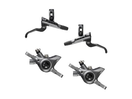 brzdové třmeny + páky SH XTR M9200 přední + zadní