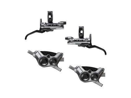 brzdové třmeny + páky SH XTR M9220 přední + zadní