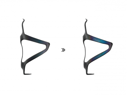 CICLOVATION košík Craft Carbon Spectrum Reflective