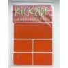 samolepka KICKRIDE reflexní oranžová