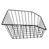 koš na nosič zadní drátěný černý 370x450mm velký