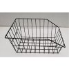 koš na nosič zadní drátěný černý 265x400mm zkosený