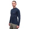 SENSOR DOUBLE FACE pánské triko dl.rukáv deep blue