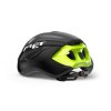 MET přilba STRALE černá/reflex žlutá (Velikost 59-62cm)