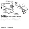 držák comp. K-EDGE Garmin Combo Max XL Mount 35,0