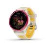 Garmin Forerunner 570 - 42mm, Raspberry hliníková luneta, poloprůhledný řemínek Bone/Mango