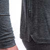 SENSOR MERINO LITE pánské triko dl.rukáv anthracite gray (Velikost L)