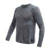 SENSOR MERINO LITE pánské triko dl.rukáv anthracite gray (Velikost L)