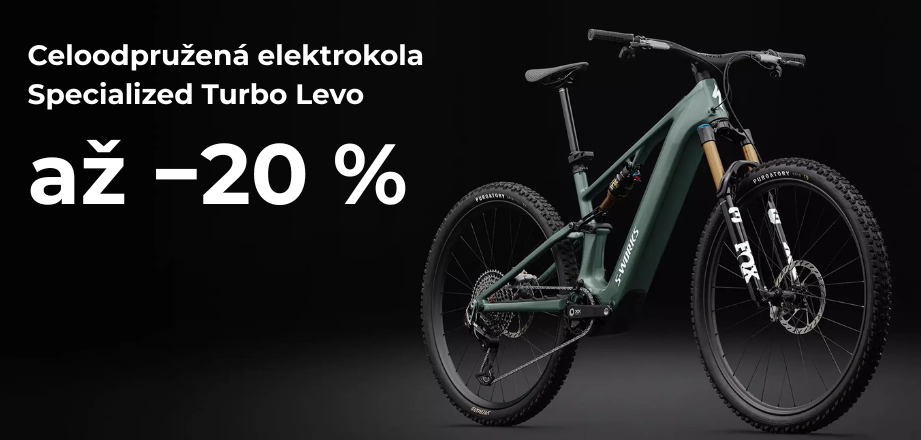 Celoodpružená elektrokola Specialized Turbo Levo až −20 %