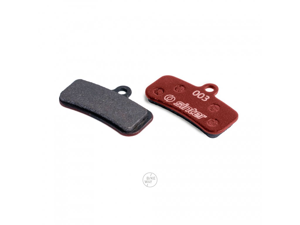 SINTER BRZDOVÉ DESTIČKY SHIMANO D TYPE RED (73-003-041-0)