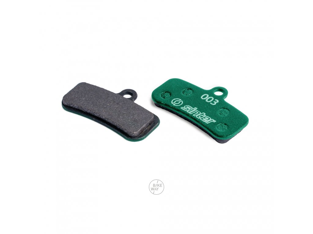 SINTER BRZDOVÉ DESTIČKY SHIMANO D TYPE GREEN (73-003-063-8)