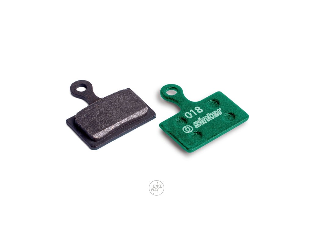 SINTER BRZDOVÉ DESTIČKY SHIMANO K TYPE GREEN (73-018-063-8)