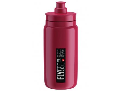 Cyklistická láhev ELITE FLY amaran černá 550 ml