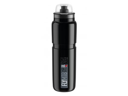 Cyklistická láhev Elite Fly MTB černá šedá 950 ml