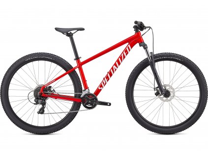 Horské kolo Specialized ROCKHOPPER 26 2021 gloss flo red XXS