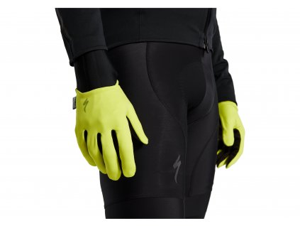 Pánské cyklistické rukavice Specialized Men's HyperViz Prime Series Thermal Gloves