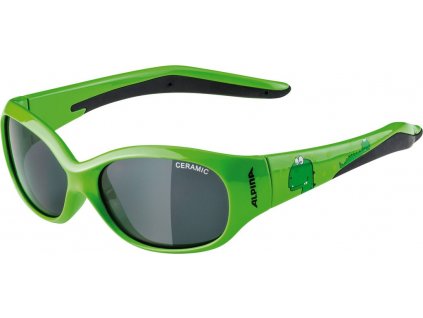 Dětské sluneční brýle Alpina Flexxy Kids zelené