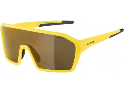 Cyklistické sportovní brýle ALPINA RAM Q LITE žlutá