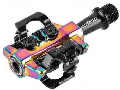 Pedály nášlapné na kolo Xpedo Clipless CXR oilslick