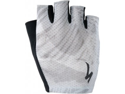 Cyklistické rukavice Specialized Men's Body Geometry Grail Gloves Dove Grey Fern