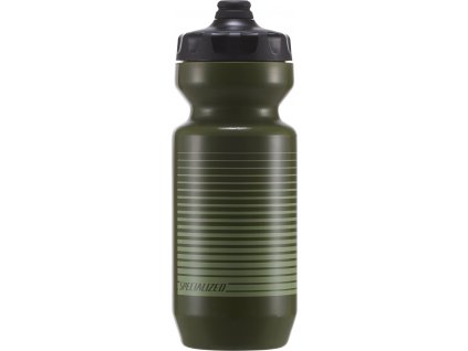 Láhev Specialized  Purist Fixy Linear Stripe Moss Green 650 ml