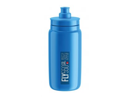 Cyklistická láhev Elite Fly modrá 550 ml