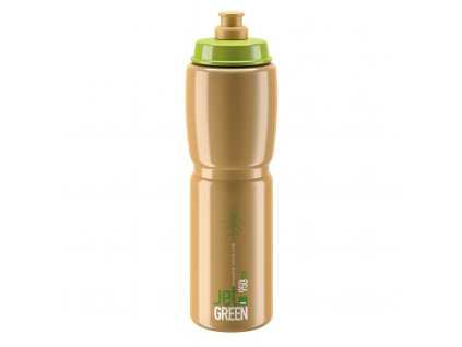 Cyklistická láhev Elite Jet Green zelená hnědá 950 ml