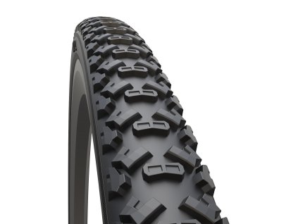 plášť TRAYAL 24 x 1,95, dezén D121, drátový, černý
