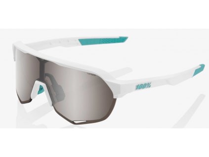 Cyklistické brýle 100% S2 BORA Hans Grohe Team White HiPER Silver Mirror