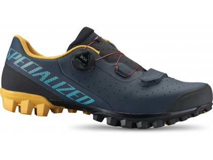 Cyklistické tretry Specialized Recon 2.0 Mountain Bike Shoes Cast Blue-Blue Lagoon-Brassy Yellow