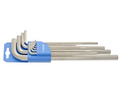 Sada inbusů UNIOR 1/16"-3/9"/9 dlouhých v držáku
