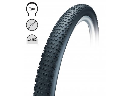 Plášť TUFO MTB XC13 TR 29"x2,25,kevlar,bezduš.čer.