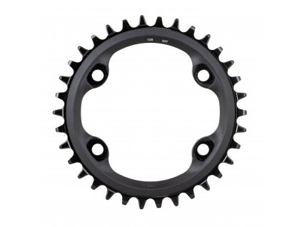 Převodník Al 34 zubů FCMT610 12sp, černý 4 packa