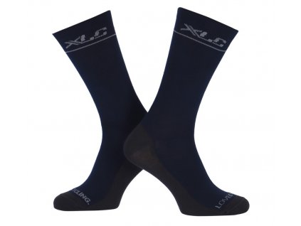 Gravel cyklistické ponožky XLC CS L05 blue nights