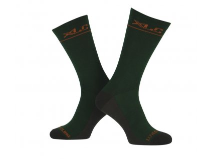 Gravel cyklistické ponožky XLC CS L05 zelená