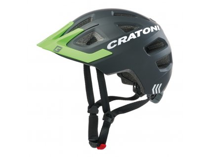 Dětská cyklistická přilba Cratoni Maxster Pro Kid černá neon zelená