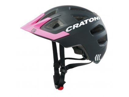 Dětská cyklistická přilba Cratoni Maxster Pro černá růžová matná