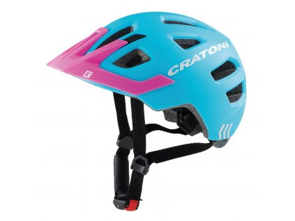 Dětská cyklistická přilba Cratoni Maxster Pro modrá růžová matná