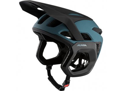 Cyklistická helma Alpina Rootage Evo dirt modrá matná