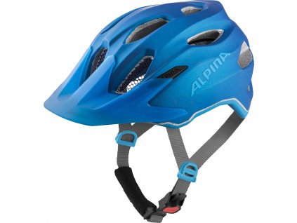 Dětská cyklo přilba Alpina Carapax Jr. Flash 51 56cm modrá