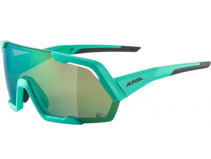 Cyklistické sportovní brýle Alpina ROCKET Q LITE tyrkysové