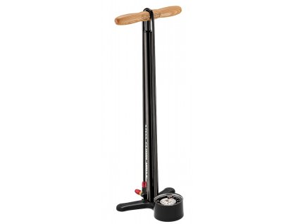 LEZYNE STEEL FLOOR DRIVE GLOSS BLACK - 3,5" manometr
