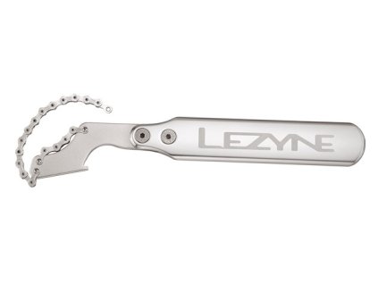 LEZYNE CNC CHAIN ROD HI POLISH SILVER/NICKEL