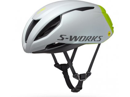 Cyklistická přilba Specialized S Works Evade 3 Hyper Dove Grey